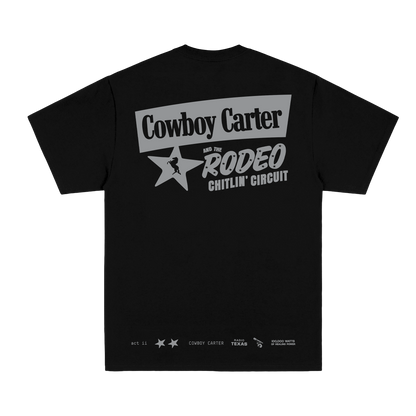 COWBOY CARTER LIMITED EDITION COVER CD MERCH BUNDLE (BLACK TEE)