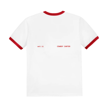 COWBOY CARTER LIMITED EDITION EXCLUSIVE COVER CD MERCH BUNDLE (RED)