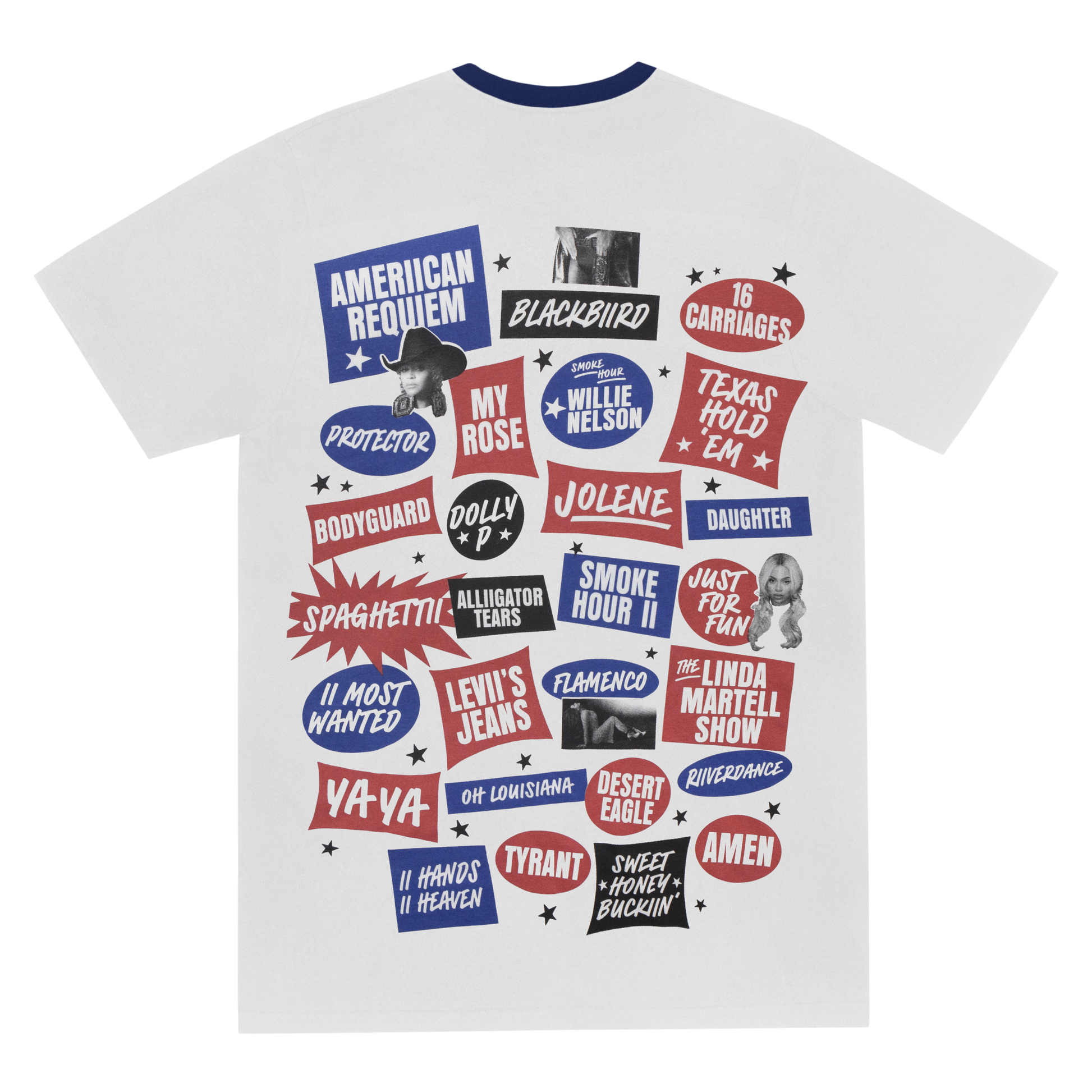 COWBOY CARTER SHORT SLEEVE RINGER TEE – SHOP BEYONCÉ - UK