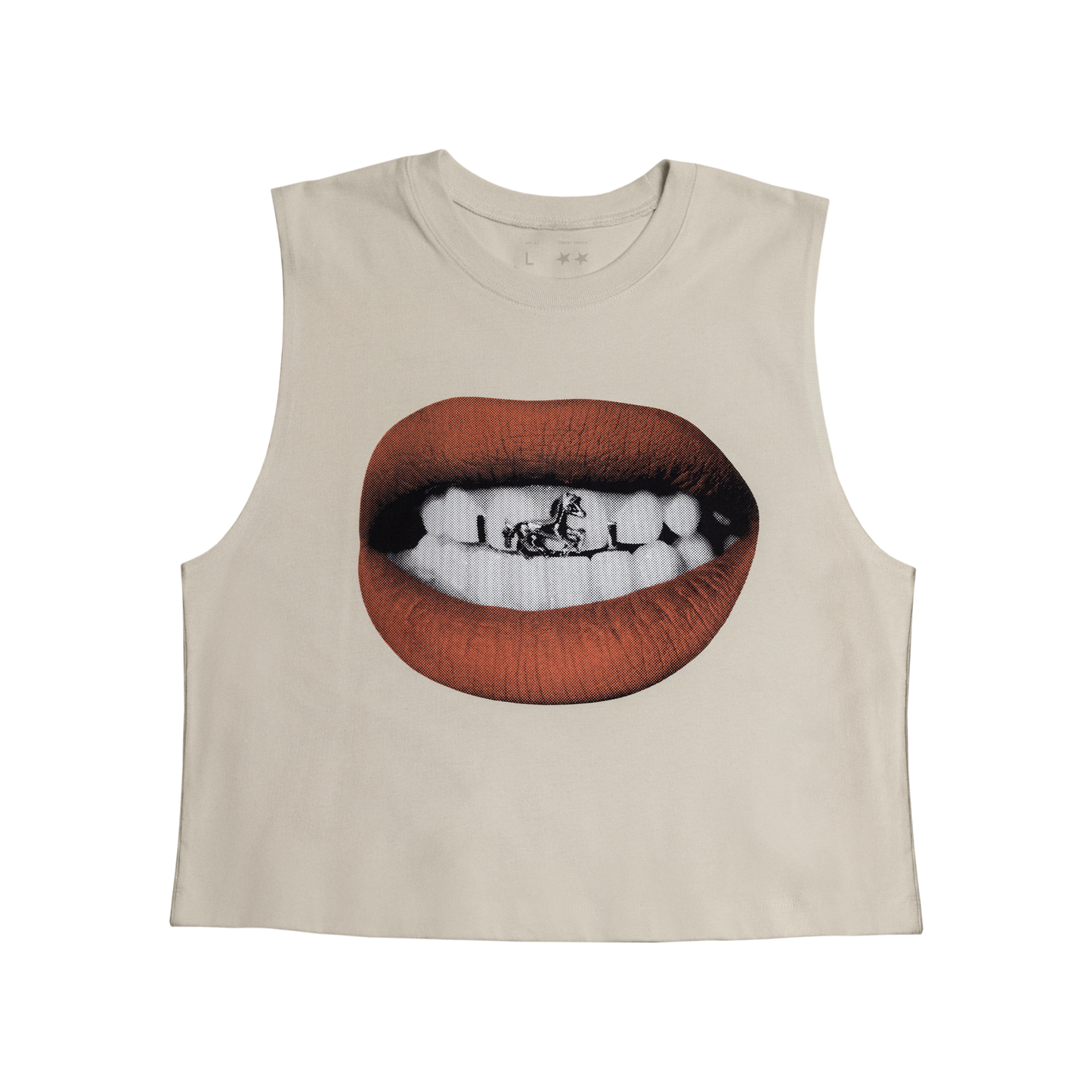 LIPS CROP TANK